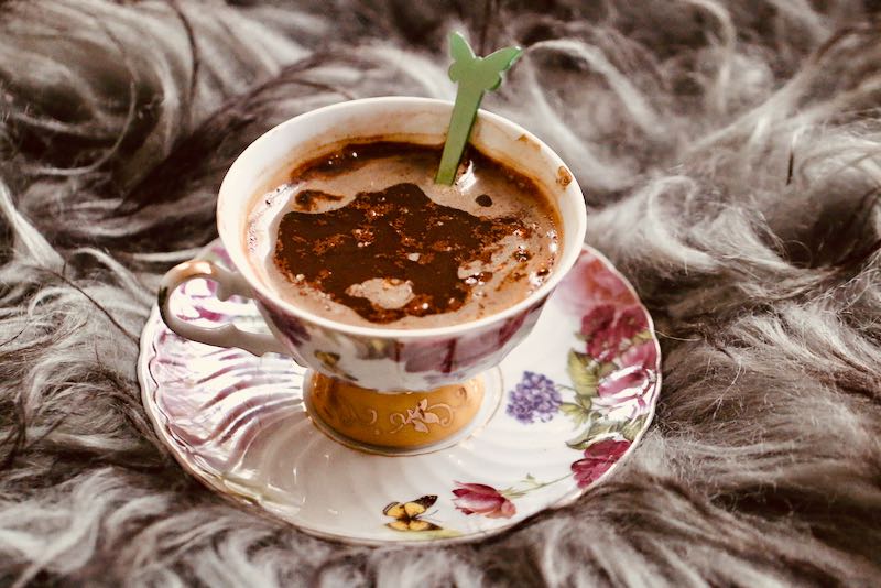 Hot Cocoffee with Cacao Nibs & Chilli
